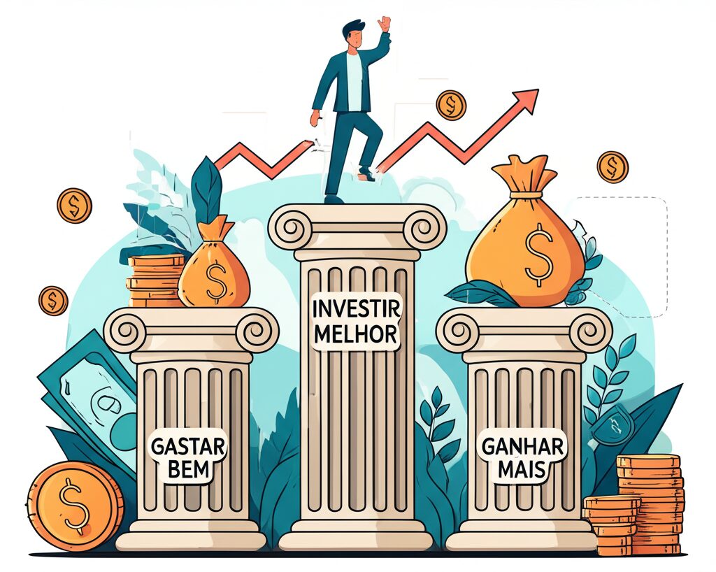 Como Se Tornar Milionário: Os 3 Pilares Essenciais para Construir Sua Riqueza