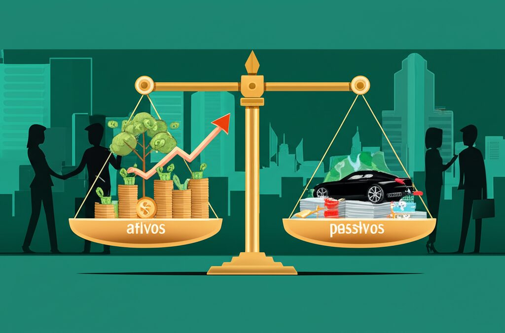 O Segredo dos Ricos: Entenda a Diferença Crucial entre Ativos e Passivos