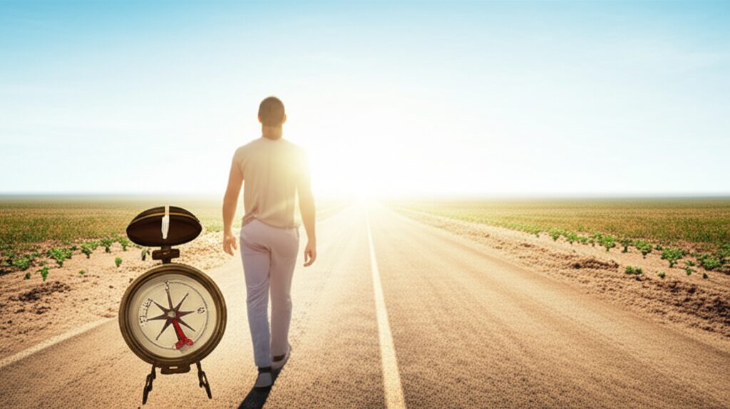 A Direção da Sua Vida: Por Que a Persistência Supera a Velocidade e a Gratificação Instantânea