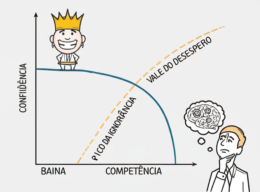 Efeito Dunning-Kruger: Autoconhecimento para Reconhecer e Superar a Incompetência