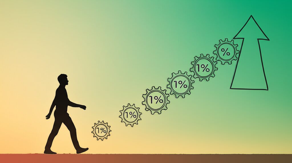 Desenvolvimento Pessoal: A Jornada da Transformação Contínua e Melhoria 1% Diária