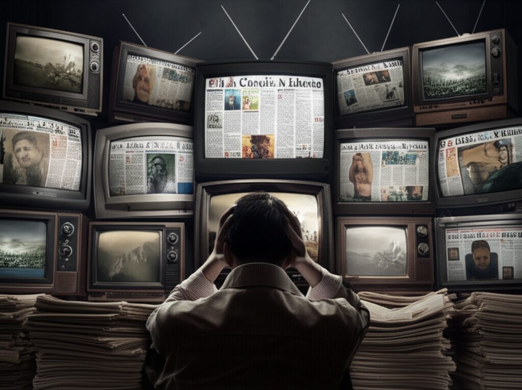 O Lado Sombrio das Notícias: Como a Mídia Alimenta a Negatividade e Afeta Sua Mentalidade