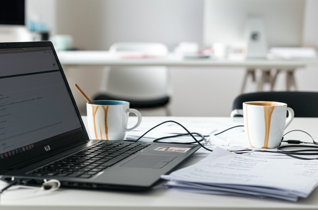 Por Trás da Perfeição: A Realidade dos Setups de Produtividade no Dia a Dia