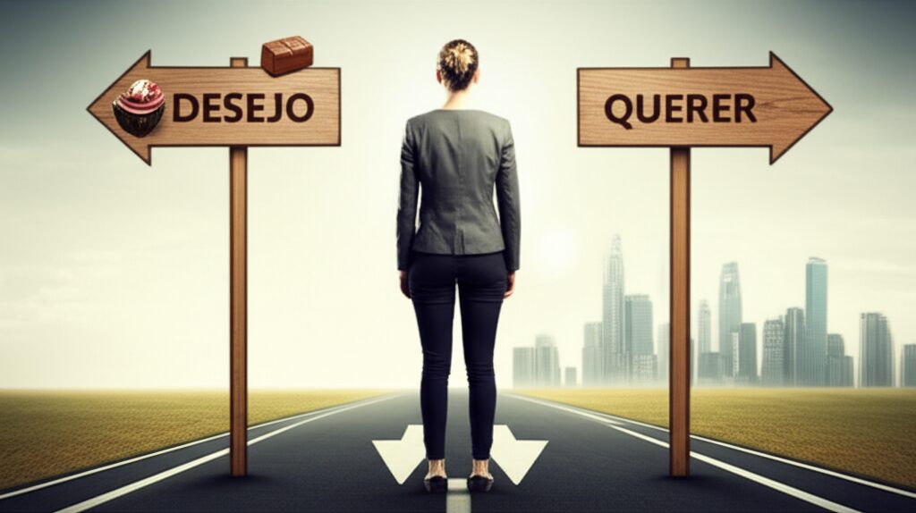 Desejo vs. Querer: A Sutil Diferença que Transforma Seus Objetivos e Sua Mentalidade