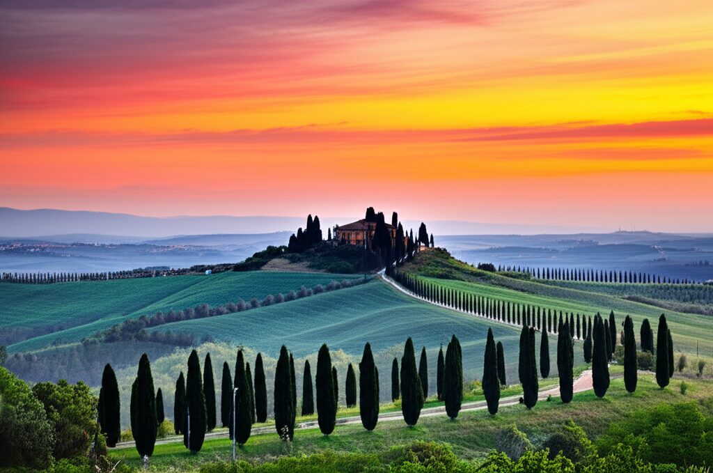 Explorando a Toscana: Um Dia Inesquecível entre Vilarejos Medievais e Castelos Centenários