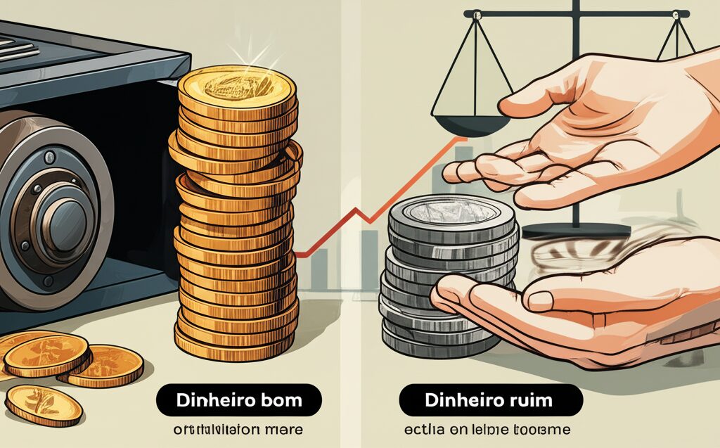 Lei de Gresham: Como o Dinheiro Ruim Expulsa o Bom e Protege Seu Patrimônio