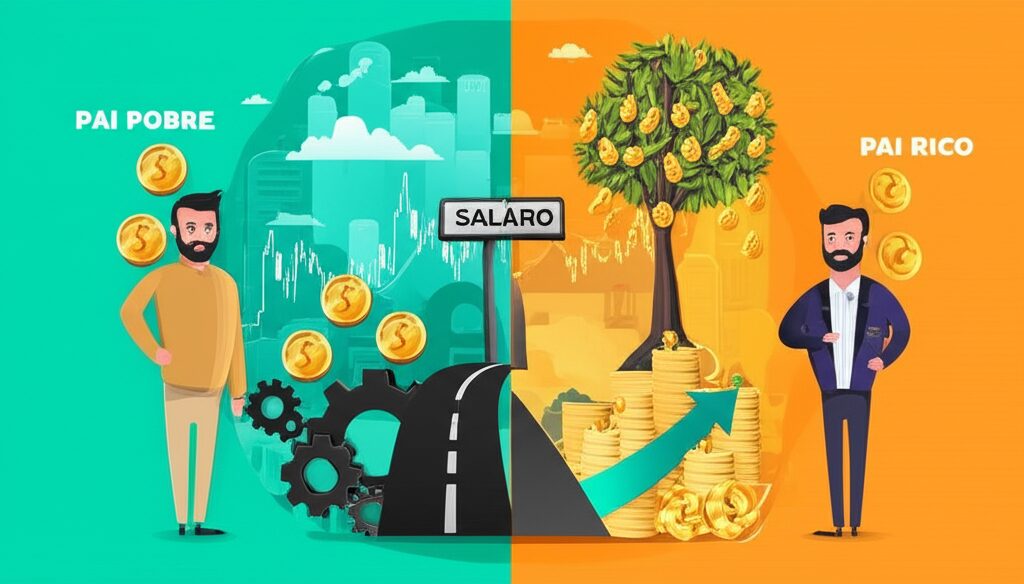 As 6 Lições Essenciais de Pai Rico Pai Pobre para Transformar Sua Vida Financeira