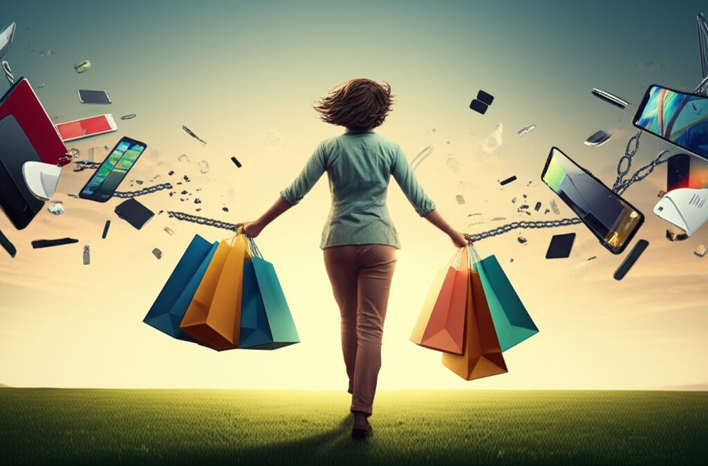 Liberdade Genuína: Fuja do Consumismo e Reclame Sua Vida