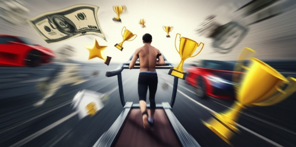 A Armadilha da Conquista: Por Que a Busca Incessante Impede Sua Satisfação?