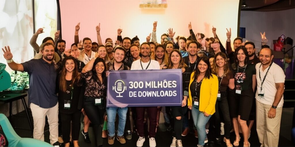 Podcast Atinge 300 Milhões: Participe do Evento Exclusivo em Los Angeles!