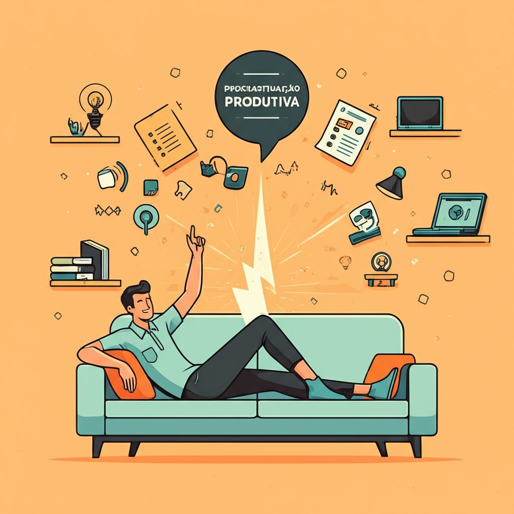 Procrastinação Produtiva: Como Transformar Seus Momentos de Folga em Ganhos Reais