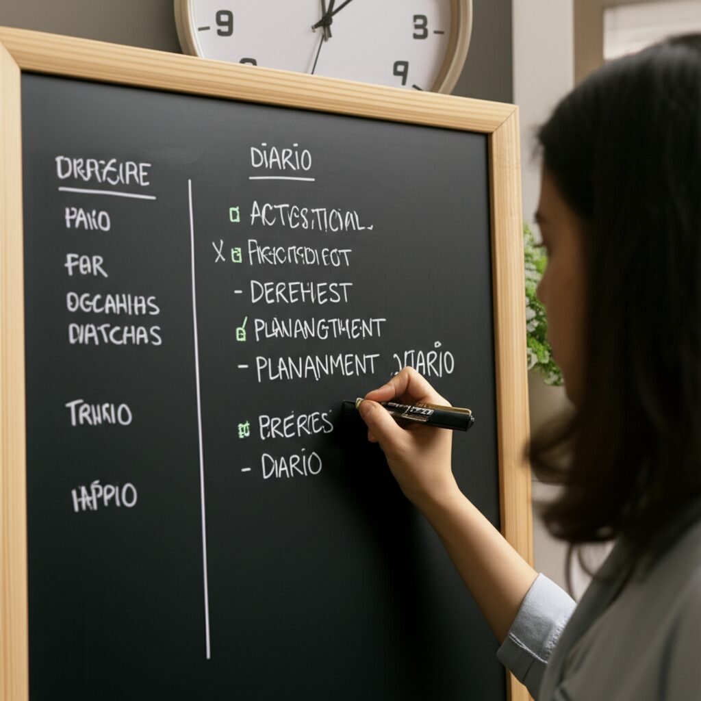 Produtividade com Planejamento Diário: Conquiste Seus Objetivos Sem Viver Ocupado Demais