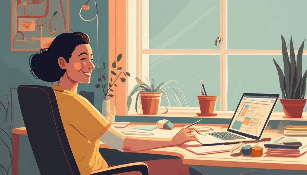 Produtividade que Faz Bem: Descubra a Alegria e Menos Estresse no Trabalho