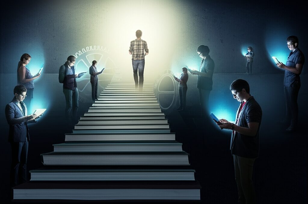 Sucesso: Troque Entretenimento por Conhecimento e Avance Anos-Luz